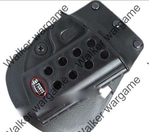 IPSC Style Beretta 92/96 Z88  RH Pistol Paddle Quick release Holster - Black