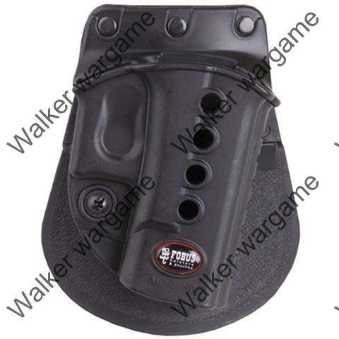 IPSC Style Beretta 92/96 Z88  RH Pistol Paddle Quick release Holster - Black