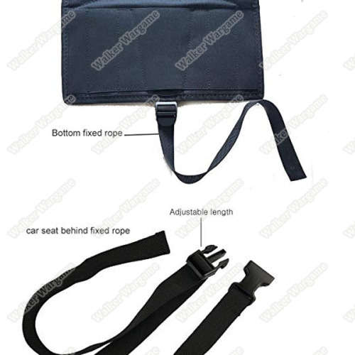 Tactical Car Seat Pistol Holster Adjustable Fit Almost All Car And Pistol - Black