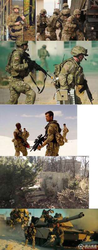 BDU Battle Dress Uniform Full Set - US Special Force Multicam Camo Size M