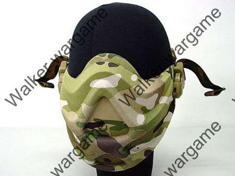 Emerson Tactical Soft Shell Half Face Protect Mask - Multi Camo