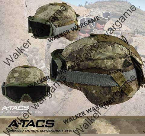 Best! MICH/ACH Helmet cover  - US Special Force A-Tacs Digital Camo