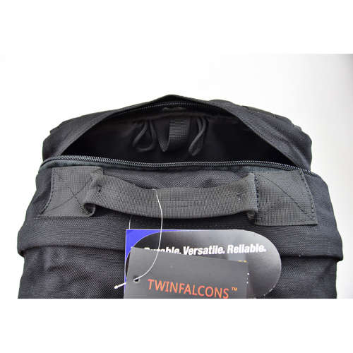 Twinfalcons Molle 25L Military Tactical Assault Backpack Waterproof Bag 1000D Cordura - Black