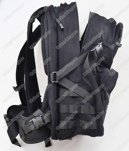 Twinfalcons Molle 25L Military Tactical Assault Backpack Waterproof Bag 1000D Cordura - Black