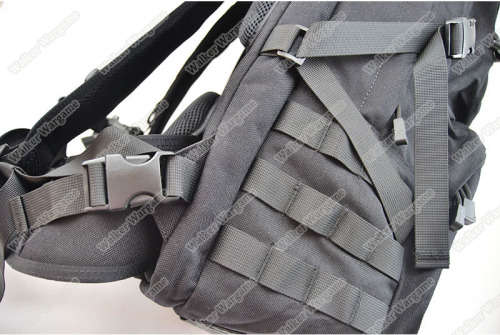 Twinfalcons Molle 25L Military Tactical Assault Backpack Waterproof Bag 1000D Cordura - Black