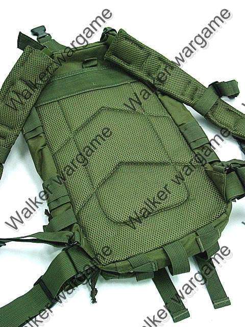 3P Molle Assault Backpack Bag -  Army OD Green (*RSA Seller*)