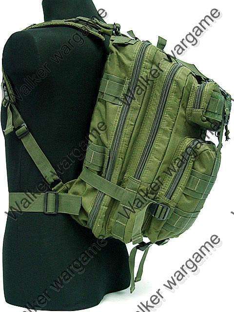 3P Molle Assault Backpack Bag -  Army OD Green (*RSA Seller*)
