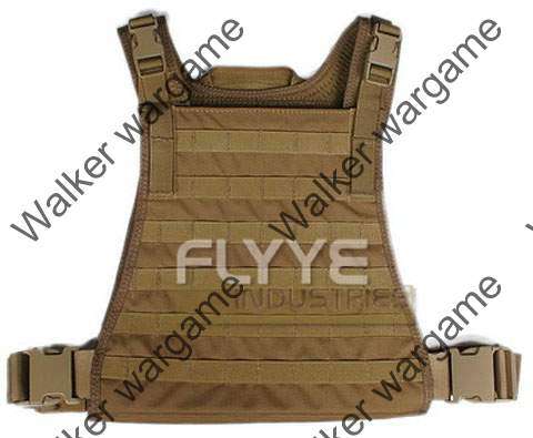 Flyye 1000D nylon Flyye C2 MBSS Plate Carrier Molle Vest - Coyote Tan