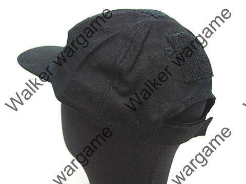 Operator Cap Velcro Flag Blood Patch - SWAT Black