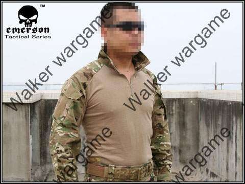Emerson G3 Long Sleeve Combat Shirt - US Special Force Multi Camo - Size XL