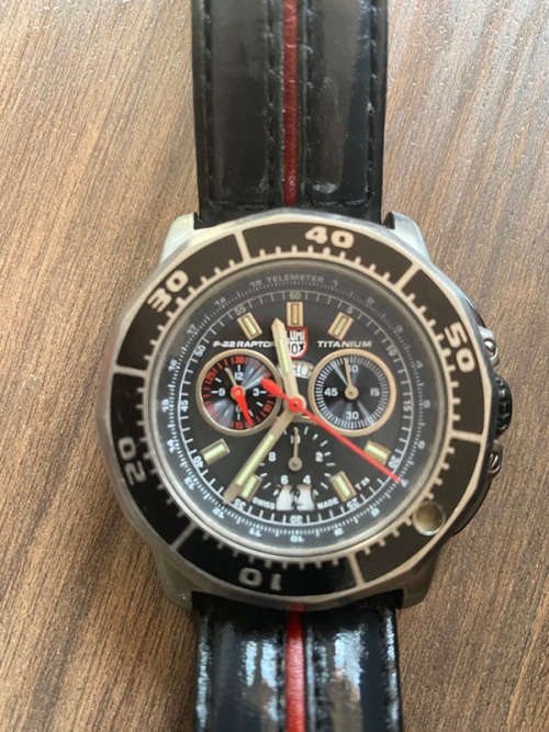 Luminox 9278 F-22 Rraptor Titanum Collection Self Night Vision