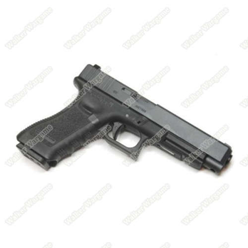 WE Tech Glock35 Geen Gas Blow Back Pistol - Black Semi Auto/Full Auto