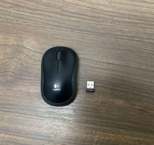 Logitech M175 2.4 GHz Optical Wireless Mouse - Grey with Black color