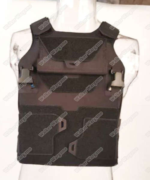 Stalker tactical Vest / Assaulter Molle Belt With Belt - SWAT Black