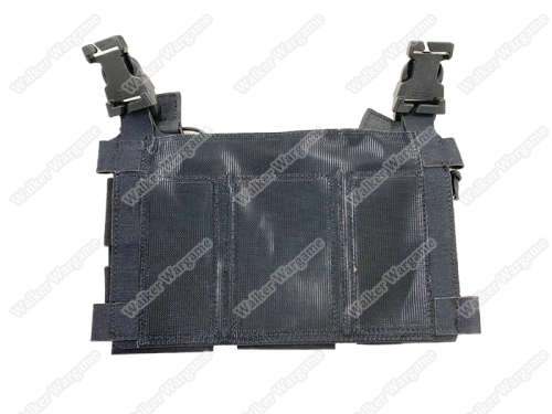 Stalker tactical Vest / Assaulter Molle Belt With Belt - SWAT Black