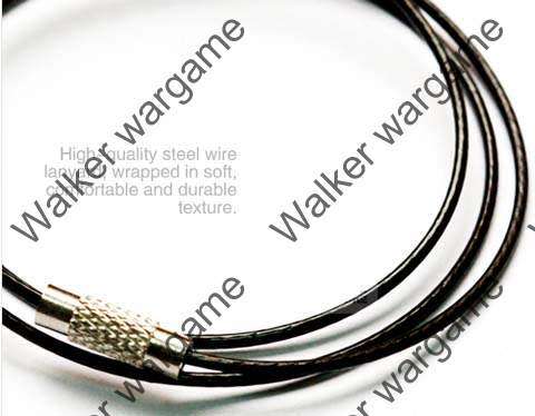 Dummy 9mm Pistol Bullet Necklaces