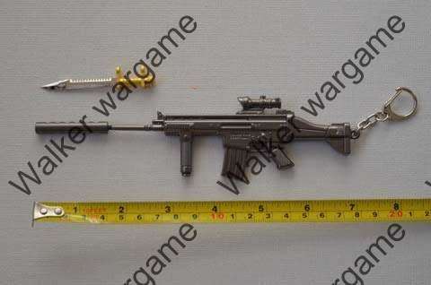 Miniature Gun - FN Scar Rifle key ring