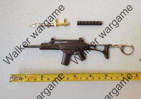 Miniature Gun - HK G36K Rifle key ring