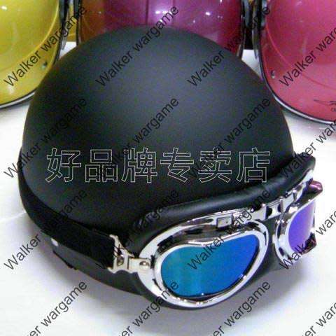 German WW II Style Motocycle Goggles - Clear Lens