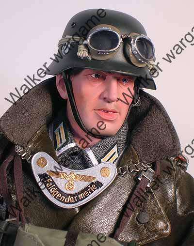 German WW II Style Motocycle Goggles - Clear Lens