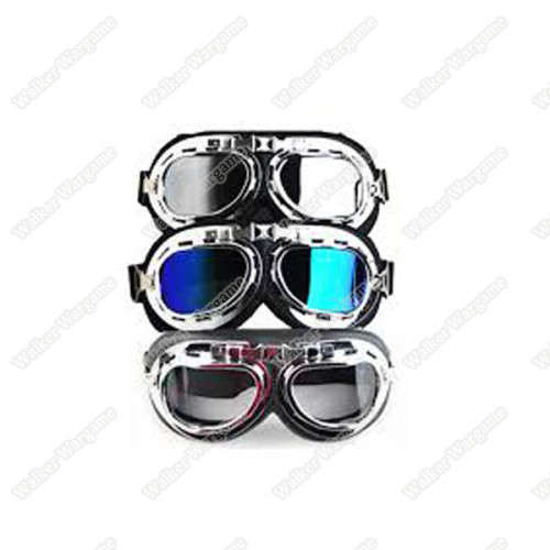 German WW II Style Motocycle Goggles - Clear Lens