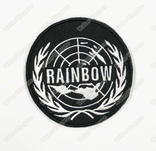 WG104 Tom Clancys Rainbow Six Unit Patch With Velcro - Black Colour