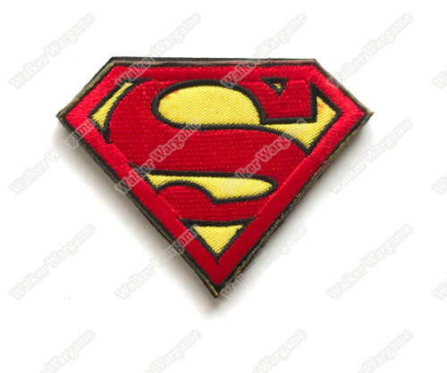 WG067 The Avengers - Super man Patch With Velcro - Full Color