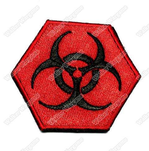 WG013 Biohazard Sight Patch With Velcro - Full Colour