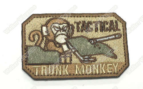 WG022 Tactical Trunk Monkey Patch With Velcro - Full Colour