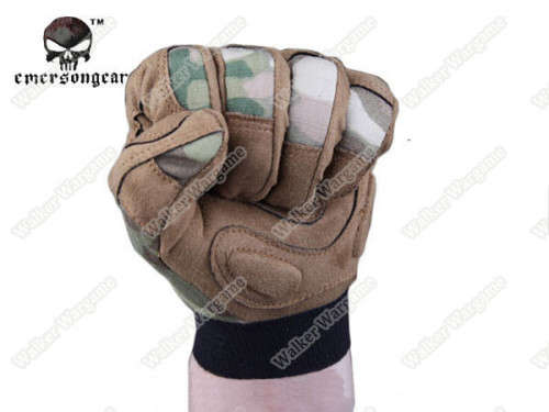 Emerson Camo Tactical Lightweight Gloves - MC Multicam Camo Size XL