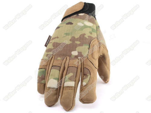 Emerson Camo Tactical Lightweight Gloves - MC Multicam Camo Size XL