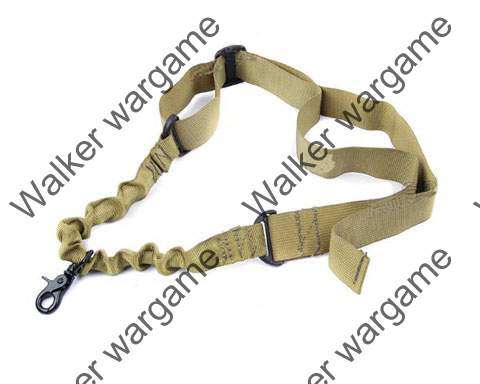 Tactical one Point Rifle Sling - Tan Color