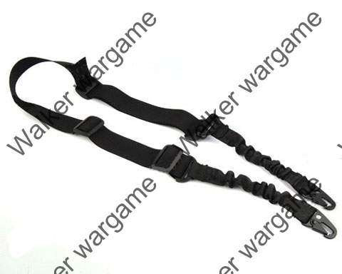 Tactical Two Point Rifle Sling - Black