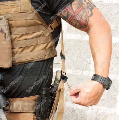 VTAC Sling Tactics MK2 Padded Rifle Quick Adjust Sling - OD Green