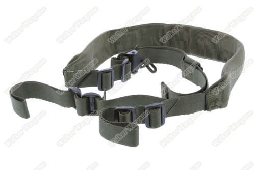 VTAC Sling Tactics MK2 Padded Rifle Quick Adjust Sling - OD Green