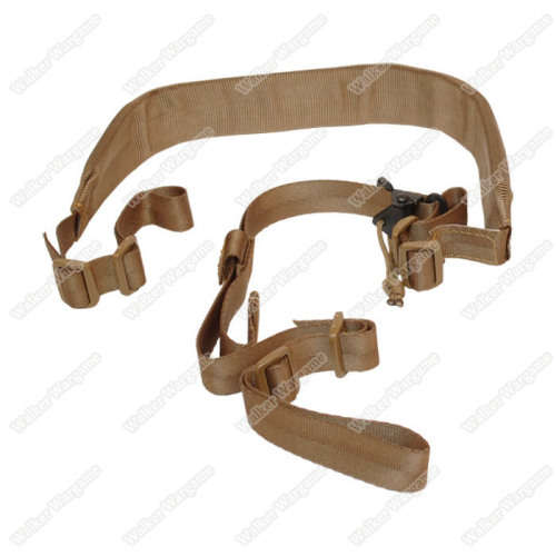 VTAC Sling Tactics MK2 Padded Rifle Quick Adjust Sling - Tan
