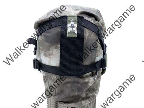 Stalker Type V1 Half Face Metal Mesh Face Mask - Woodland Camo