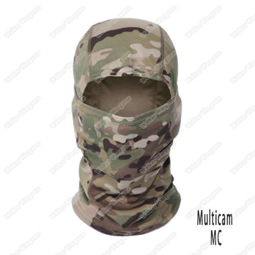 Balaclava Hood 1 Hole Head Face Mask - Multicam MC