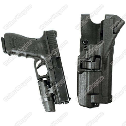 BWH Tactical Mid Ridge Level 3 Auto Lock Duty Holster - Glock