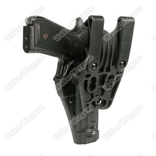 BWH Tactical Mid Ridge Level 3 Auto Lock Duty Holster -  M9 Z88 M9A1