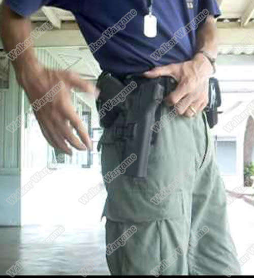 BWH Tactical Mid Ridge Level 3 Auto Lock Duty Holster -  M9 Z88 M9A1
