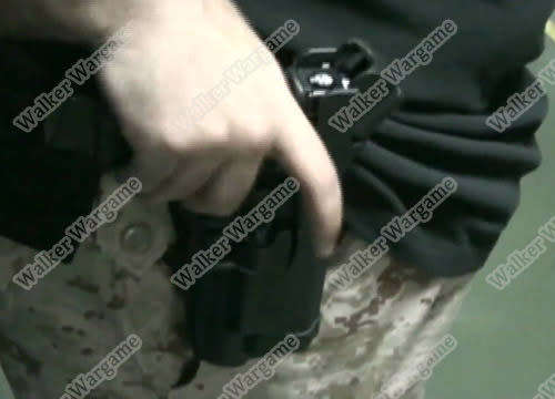 BWH Tactical Mid Ridge Level 3 Auto Lock Duty Holster -  M9 Z88 M9A1