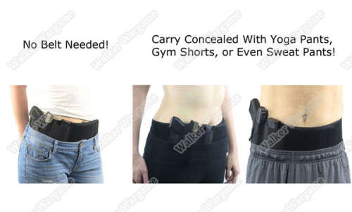 Ultimate Tactical Waist Wrap Belly Band Holster for Concealed Carry - Gen2 - Right Hand
