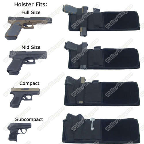 Ultimate Tactical Waist Wrap Belly Band Holster for Concealed Carry - Gen2 - Right Hand