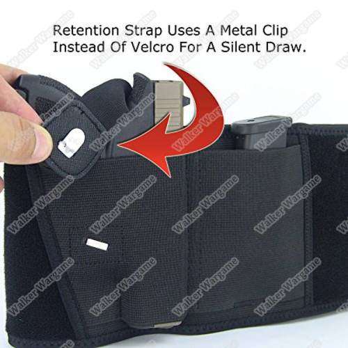 Ultimate Tactical Waist Wrap Belly Band Holster for Concealed Carry - Gen2 - Right Hand