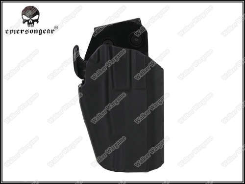 Emerson 579 Holster Grip Lock System Pro Fit Handgun Righthand Holster w/ Belt Clip - Tan