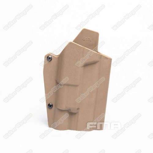 FMA Glock With SF Light-Bearing Holster Waist Quick Pistol Holster for G17 G19 G26 Tan