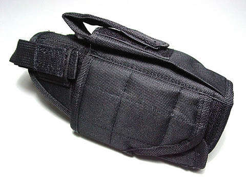 Drop Leg Pistol Holster -  SWAT Black
