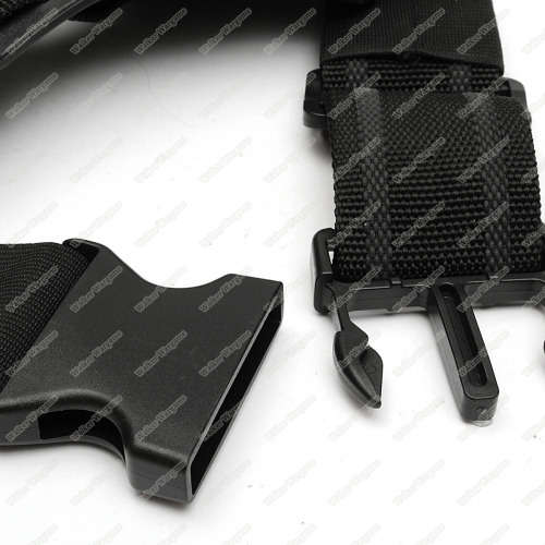 CQC Drop Leg Panel Thigh Rig For Mount Pistol Holster Black