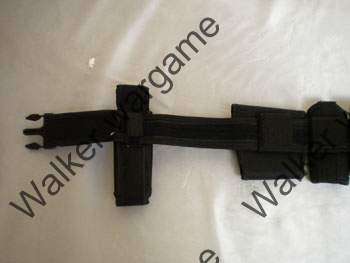 Tactical 10 In 1 Black Law Enforcement Modular Belt - SWAT Black
